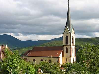 l'glise luthrienne de Gunsbach
